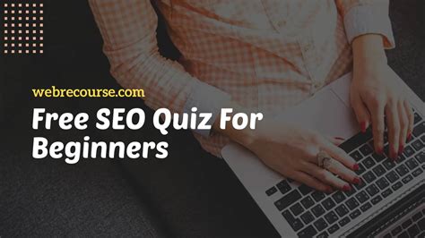 seo knowledge test.